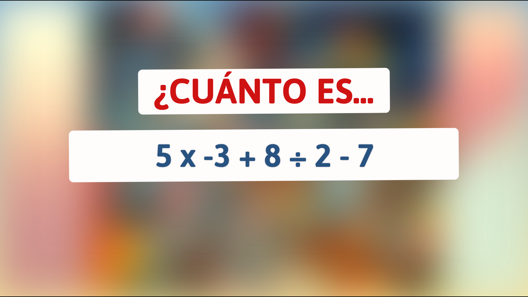 \"Este acertijo matemático está volviendo locos a los genios: ¿Puedes resolverlo en menos de un minuto?\""