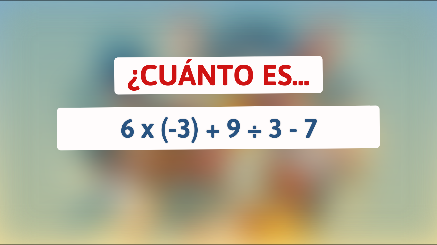 El desafío matemático que solo un 1% de los genios logra resolver correctamente: ¿Aceptas el reto?"