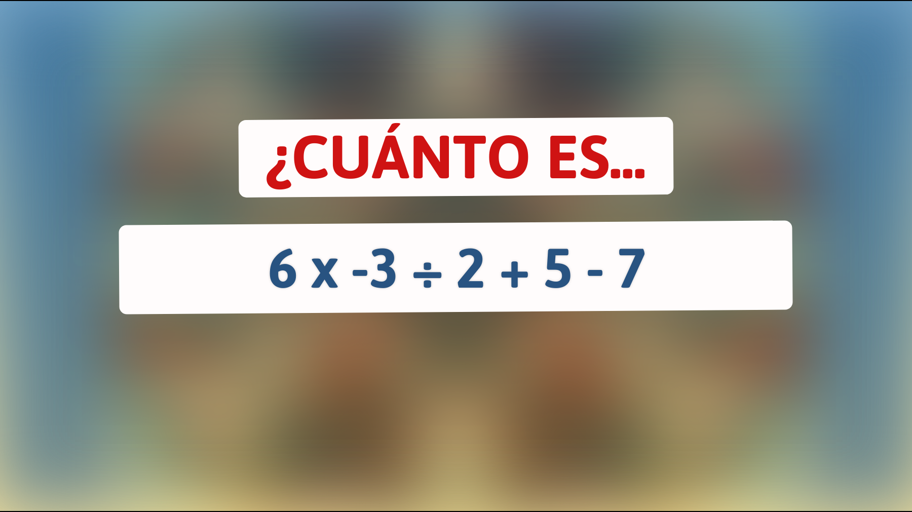 ¡Este acertijo que solo el 1% de los genios puede resolver en segundos está haciendo explotar Internet! ¿Te atreves a intentarlo?"