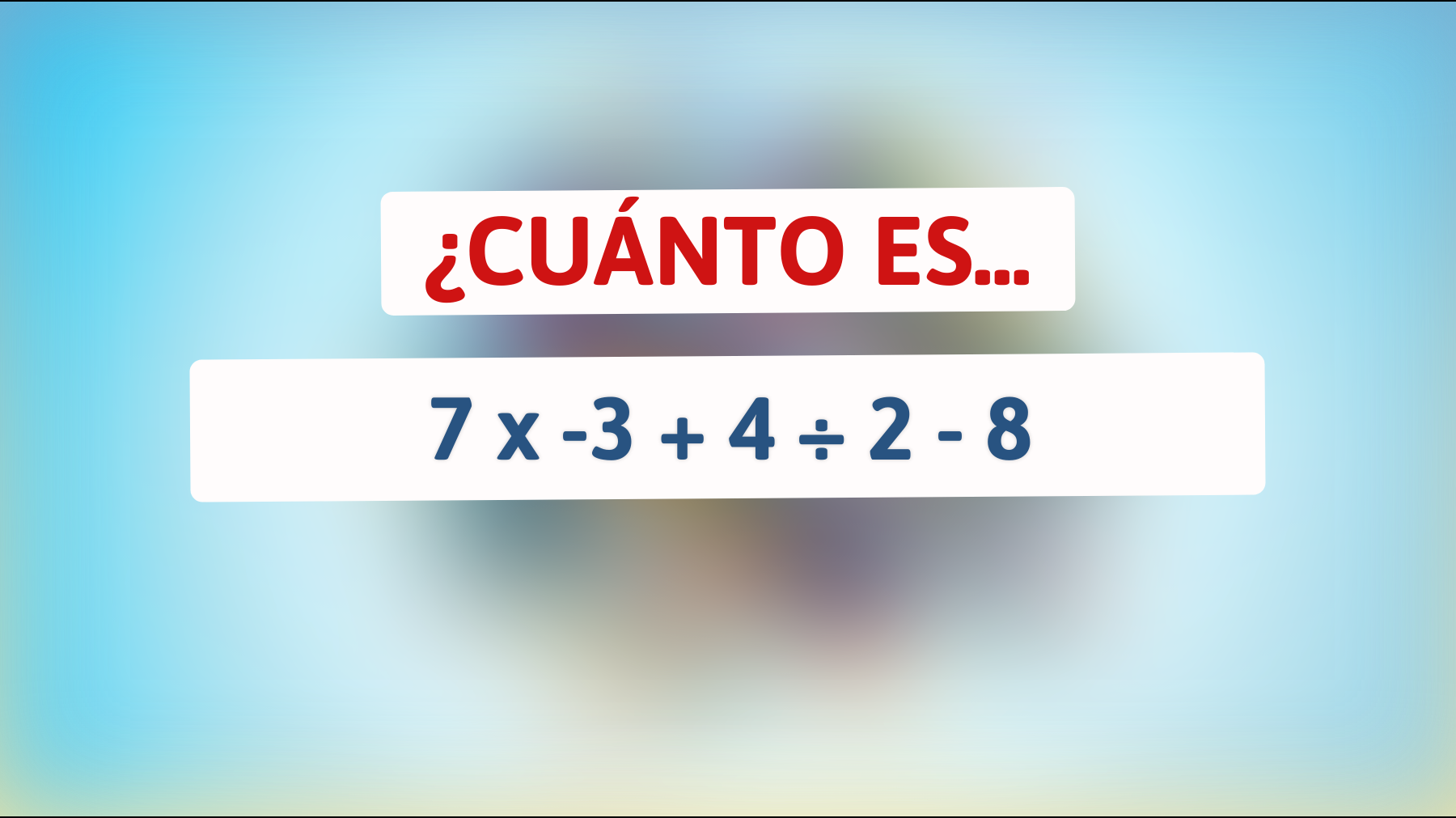 ¿Puedes resolver esta ecuación que está volviendo locos a los genios? ¡Atrévete a demostrar tu inteligencia!"