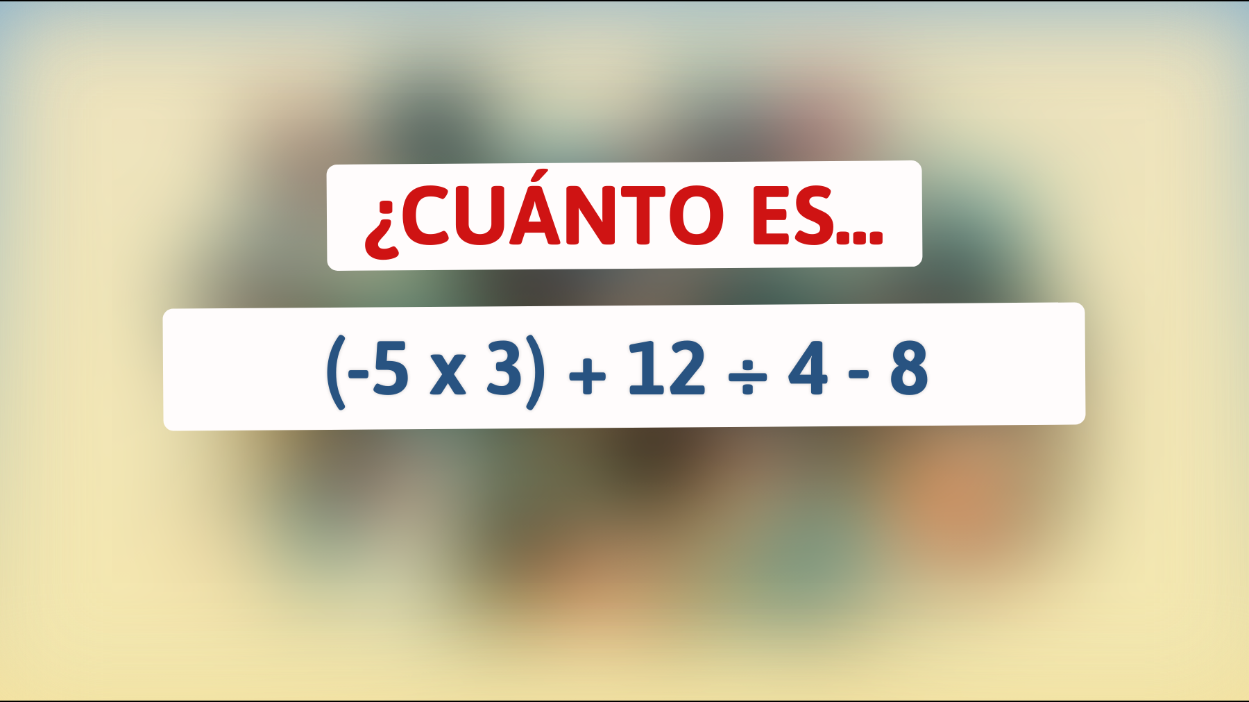 ¿Te atreves a resolver este enigma matemático que solo los verdaderos genios pueden descifrar? ¡Comprueba si eres uno de ellos!"