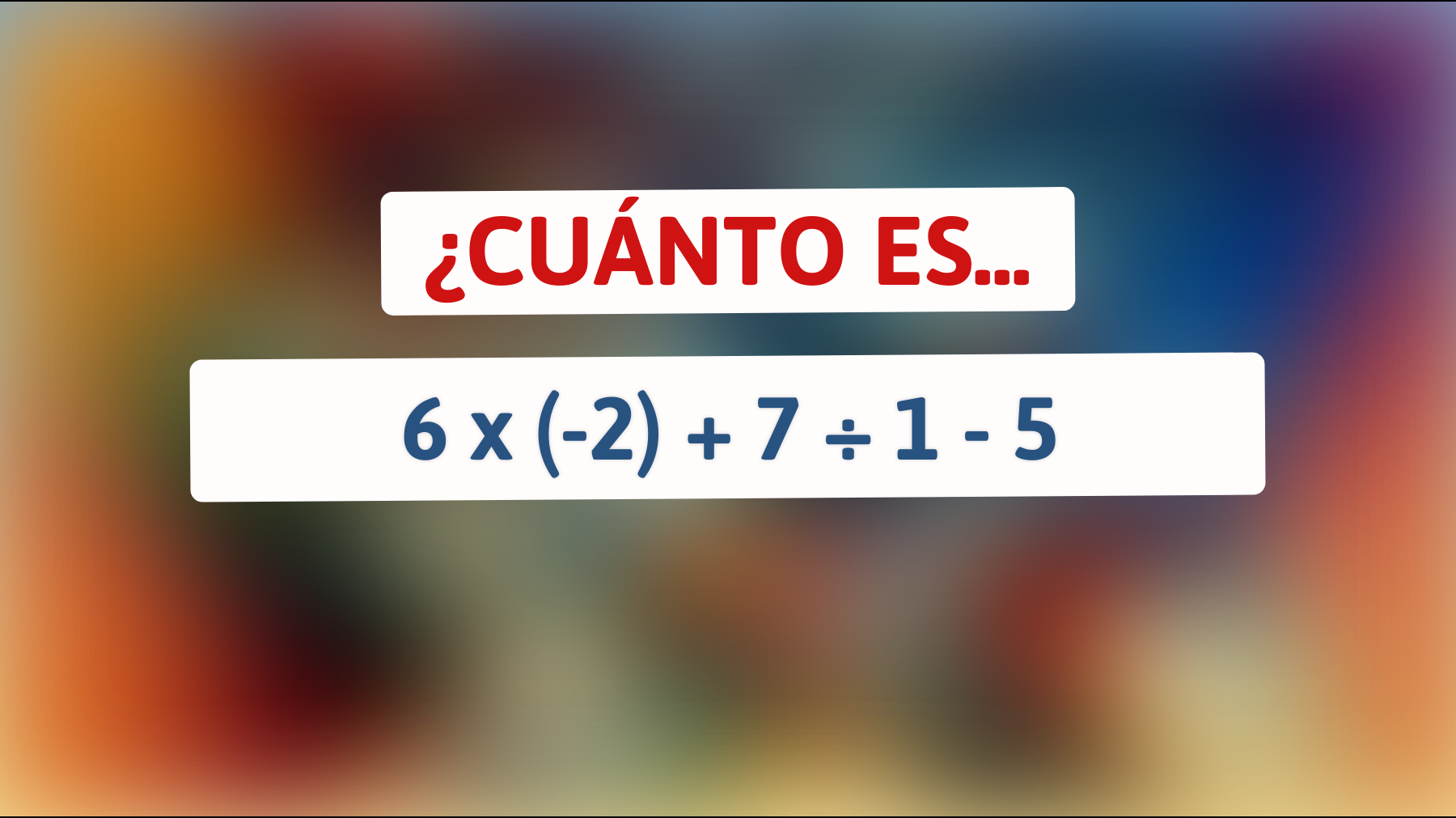 ¡Descubre el acertijo matemático que solo los genios pueden resolver en segundos! ¿Te atreves a intentarlo?"